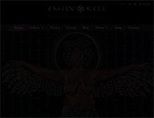Tablet Screenshot of emilykell.com